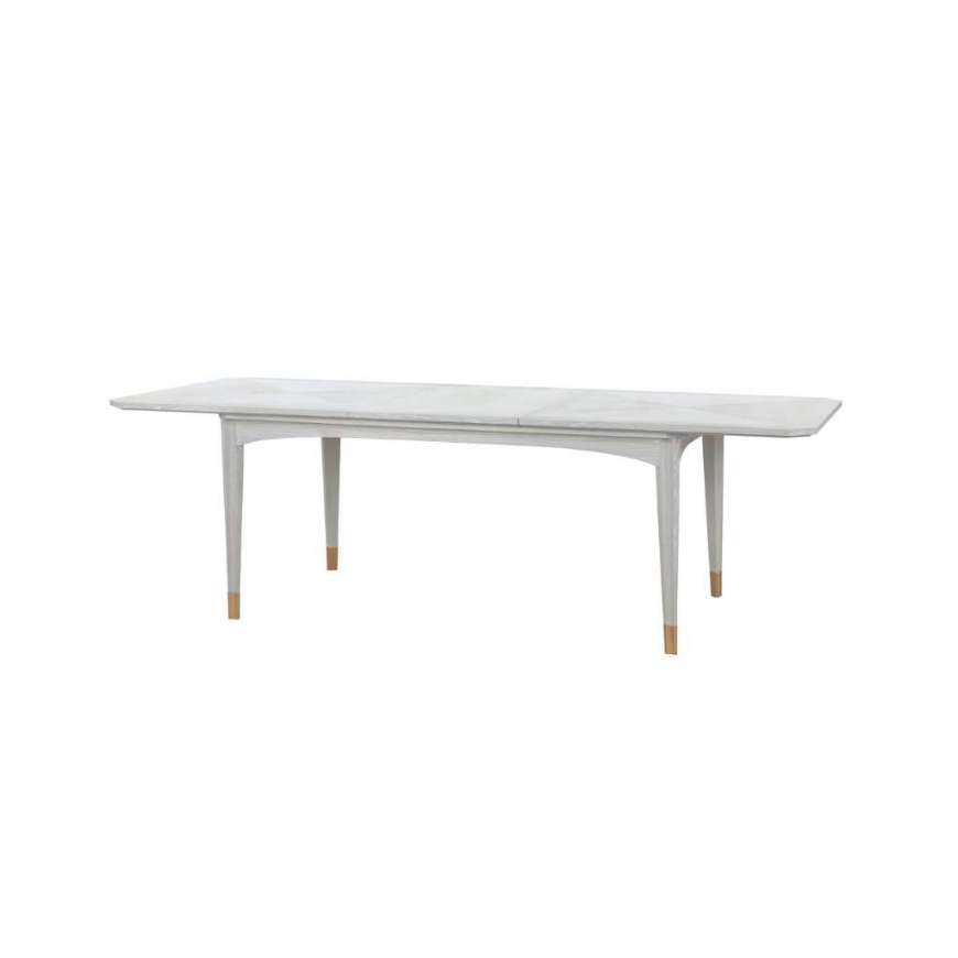 Picture of BERTRAM DINING TABLE, SOFT GRAY