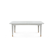 Picture of BERTRAM DINING TABLE, SOFT GRAY