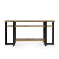 Picture of NORMAN CONSOLE, ANTIQUE BRASS AND DARK BRONZE