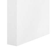 Picture of MORGAN LARGE GRASSCLOTH CONSOLE TABLE, CHIFFON WHITE