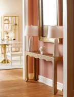 Picture of JAQUES CONSOLE TABLE, ANTIQUE BRASS