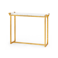 Picture of DIANA CONSOLE TABLE, GOLD LEAF