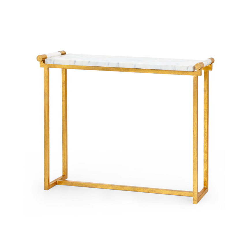 Picture of DIANA CONSOLE TABLE, GOLD LEAF
