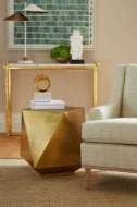 Picture of DIANA CONSOLE TABLE, GOLD LEAF