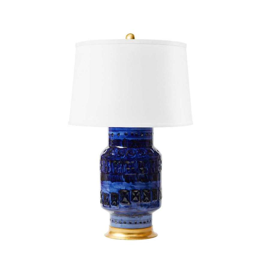 Picture of ARISTIDE LAMP WITHOUT SHADE, ROYAL BLUE