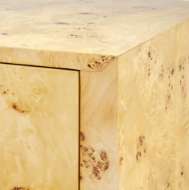 Picture of COLE 3-DRAWER SIDE TABLE, BURL