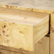 Picture of COLE 3-DRAWER SIDE TABLE, BURL