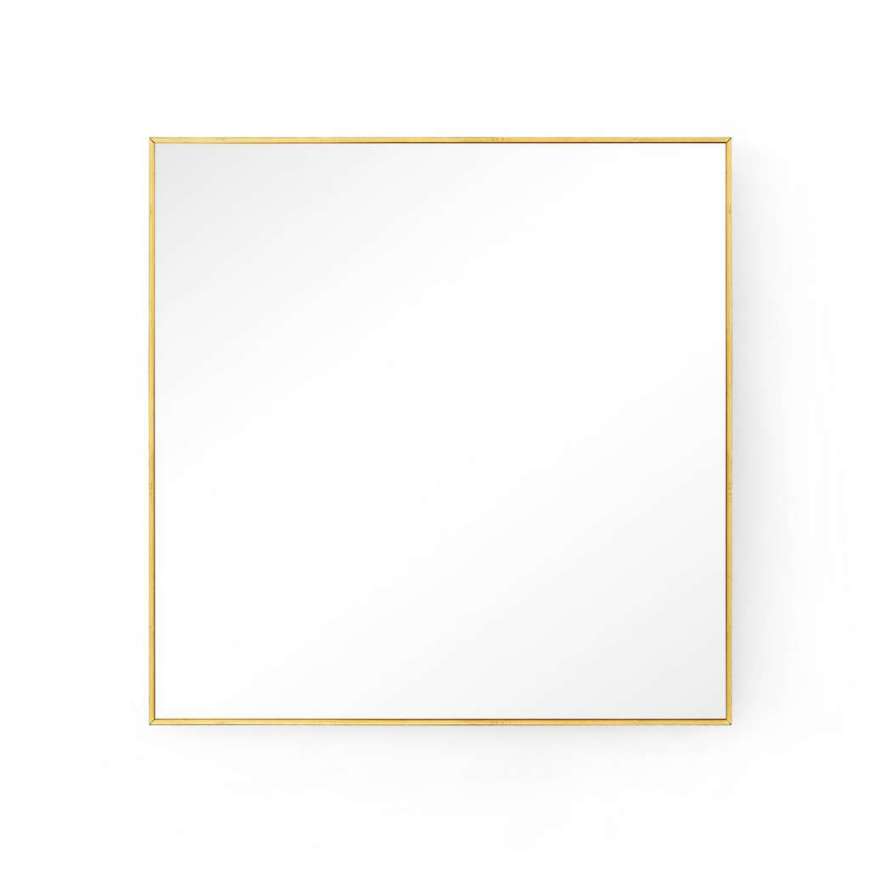 Picture of CLARENCE LARGE MIRROR, POLISHED BRASS