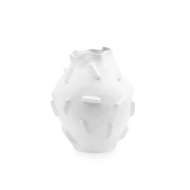 Picture of BRACQUE LARGE VASE, COOL WHITE