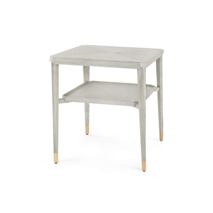 Picture of BERTRAM SIDE TABLE, SOFT GRAY