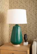 Picture of AURORA LAMP WITHOUT SHADE, EMERALD GREEN