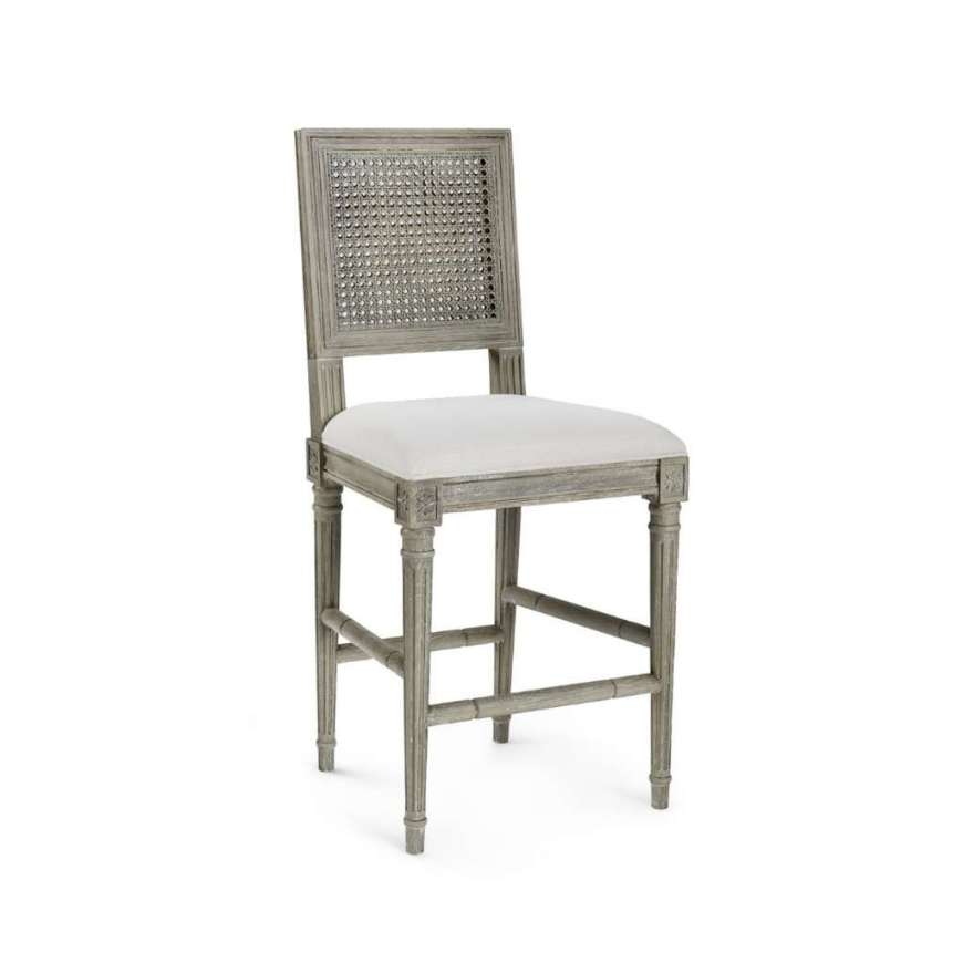 Picture of ANNETTE COUNTER STOOL, SOFT GRAY