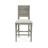 Picture of ANNETTE COUNTER STOOL, SOFT GRAY