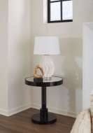 Picture of AXEL ACCENT TABLE, DARK BRONZE