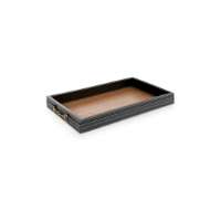 Picture of BUCKLEY RECTANGULAR SERVING TRAY, BLACK