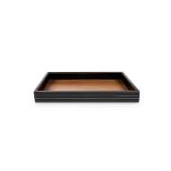Picture of BUCKLEY RECTANGULAR SERVING TRAY, BLACK