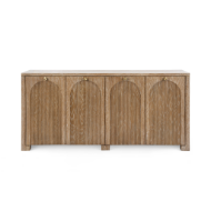Picture of ARCADIA 4-DOOR CABINET, SOFT GLOW OAK