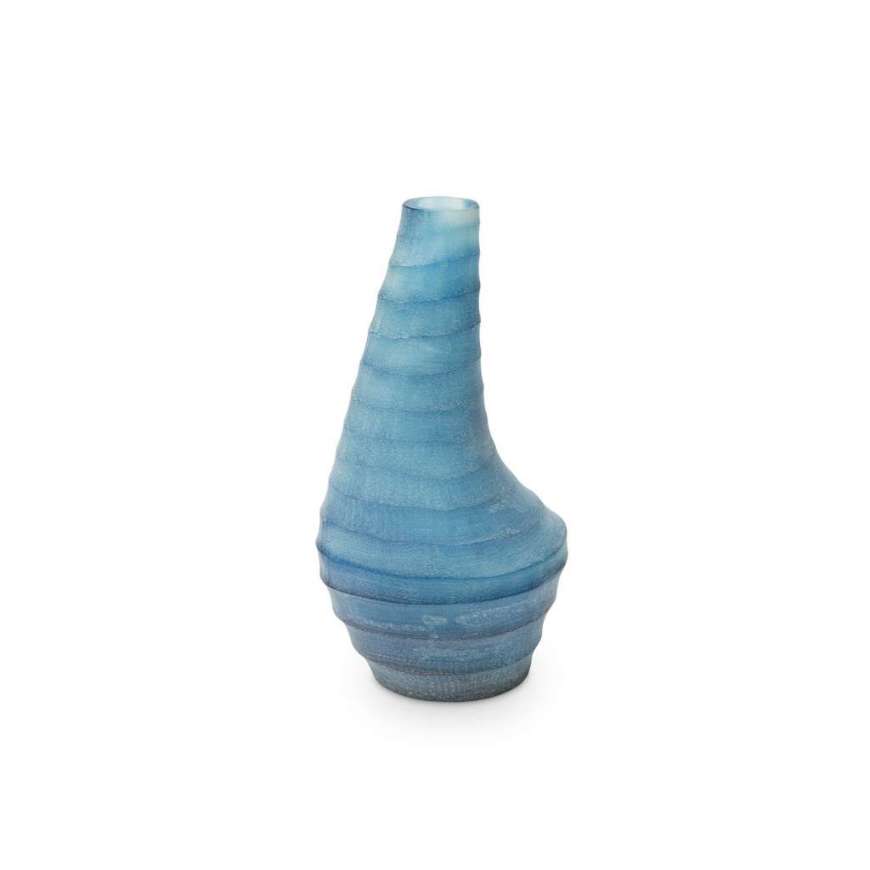 Picture of AMAHLE SMALL VASE, AEGEAN BLUE
