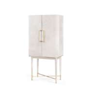 Picture of FLORIAN TALL BAR CABINET, SNOW