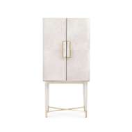 Picture of FLORIAN TALL BAR CABINET, SNOW