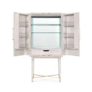 Picture of FLORIAN TALL BAR CABINET, SNOW