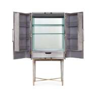 Picture of FLORIAN TALL BAR CABINET, GRAY