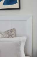 Picture of PATRICIA KING HEADBOARD WITH RYDER BED FRAME, VANILLA