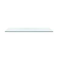 Picture of HUNTER DESK GLASS TOP, CLEAR