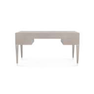 Picture of MORRIS DESK, TAUPE GRAY AND NICKEL