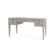 Picture of MORRIS DESK, TAUPE GRAY AND SATIN BRONZE