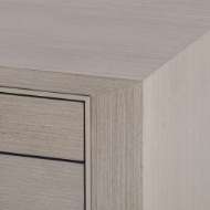 Picture of MORRIS DESK, TAUPE GRAY AND SATIN BRONZE