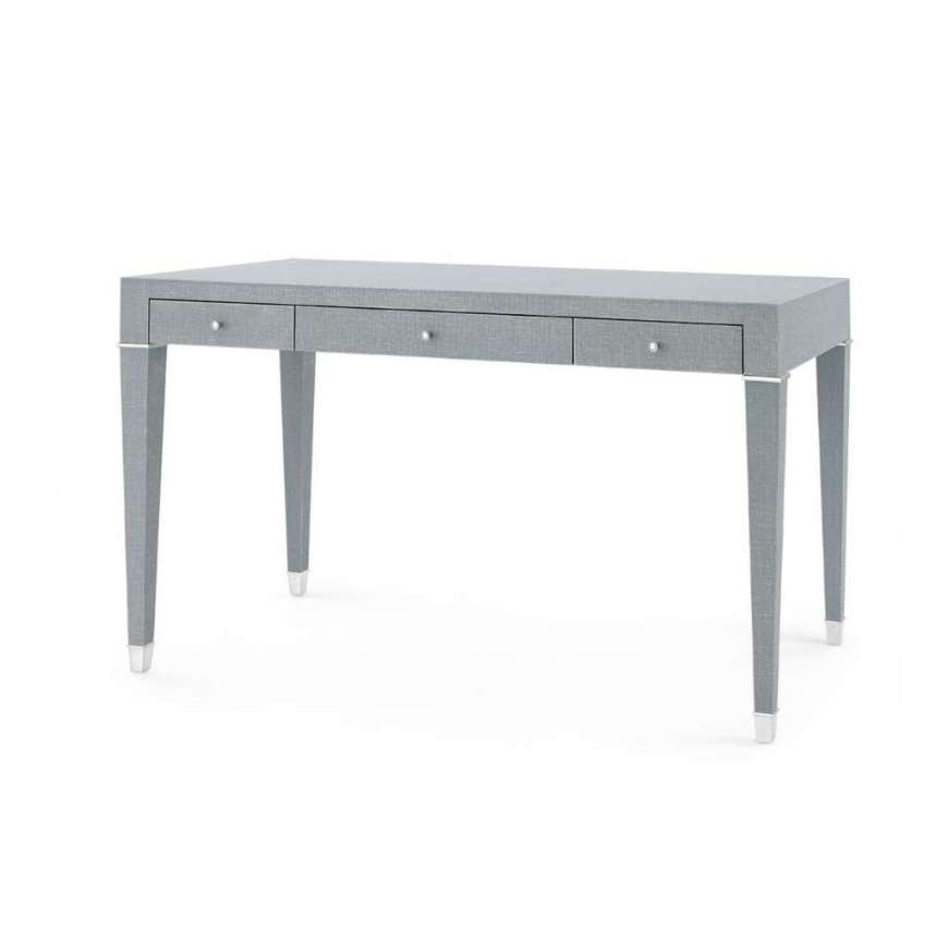 Picture of CLAUDETTE DESK, WASHED WINTER GRAY, NICKEL