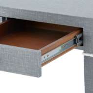 Picture of CLAUDETTE DESK, WASHED WINTER GRAY, NICKEL