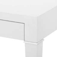 Picture of CLAUDETTE DESK, CREAM, NICKEL