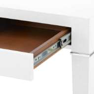 Picture of CLAUDETTE DESK, CREAM, NICKEL