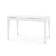 Picture of CLAUDETTE DESK, CREAM, BRASS