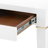 Picture of CLAUDETTE DESK, CREAM, BRASS