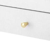 Picture of CLAUDETTE DESK, CREAM, BRASS
