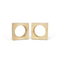 Picture of KARL BOOKENDS (PAIR), BRASS