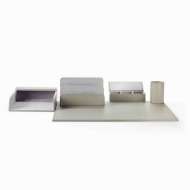 Picture of HUNTER DESK BLOTTER, GRAY