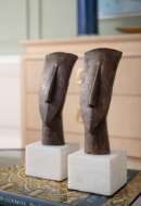 Picture of DELOS HEAD STATUE (PAIR), BRONZE