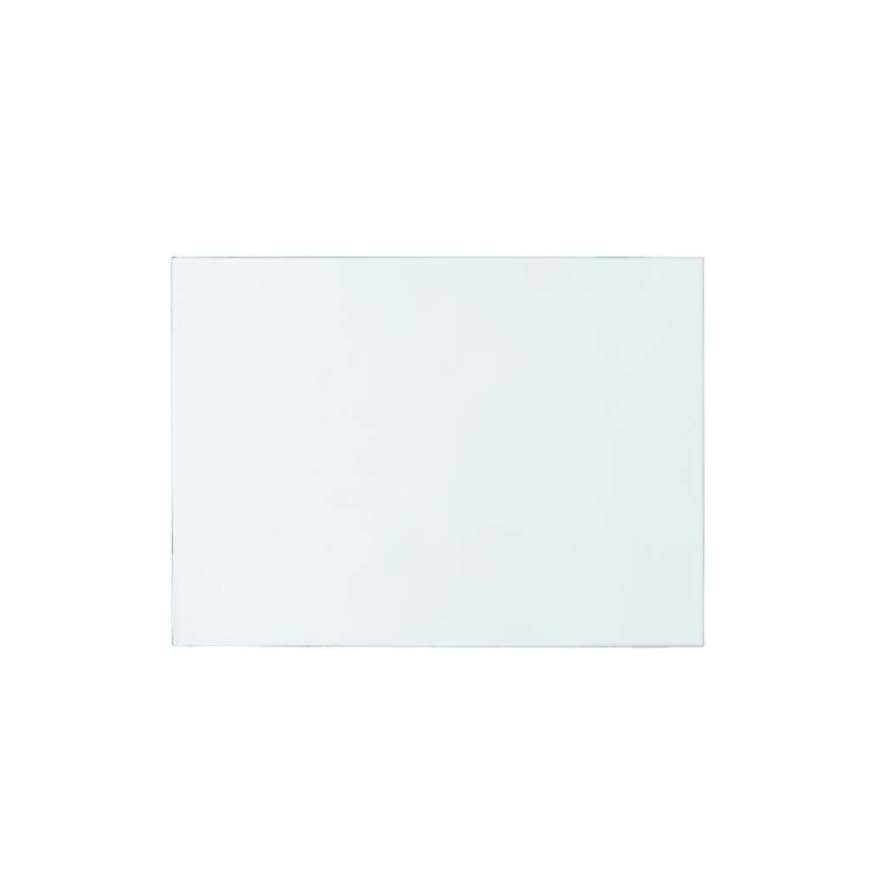 Picture of HUNTER 2-DRAWER SIDE TABLE GLASS TOP, CLEAR