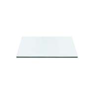 Picture of HUNTER 2-DRAWER SIDE TABLE GLASS TOP, CLEAR