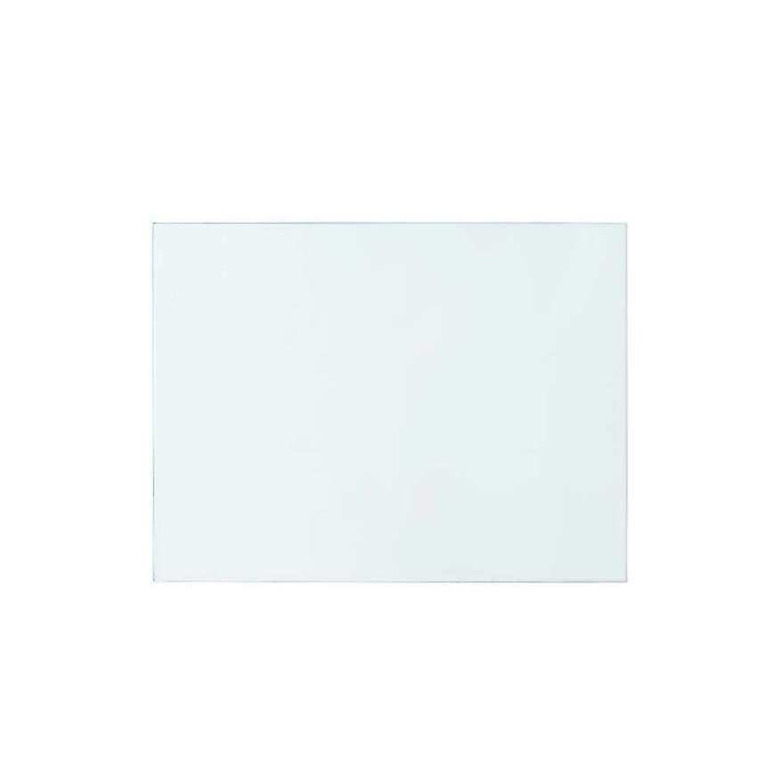Picture of CUBIK 2-DRAWER SIDE TABLE GLASS TOP, CLEAR
