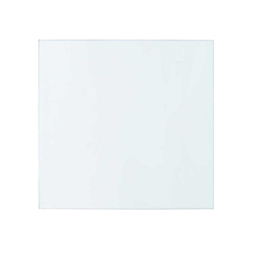 Picture of CARMEN 2-DRAWER SIDE TABLE GLASS TOP, CLEAR