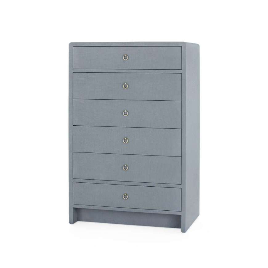 Picture of BRYANT TALL 6-DRAWER, WINTER GRAY