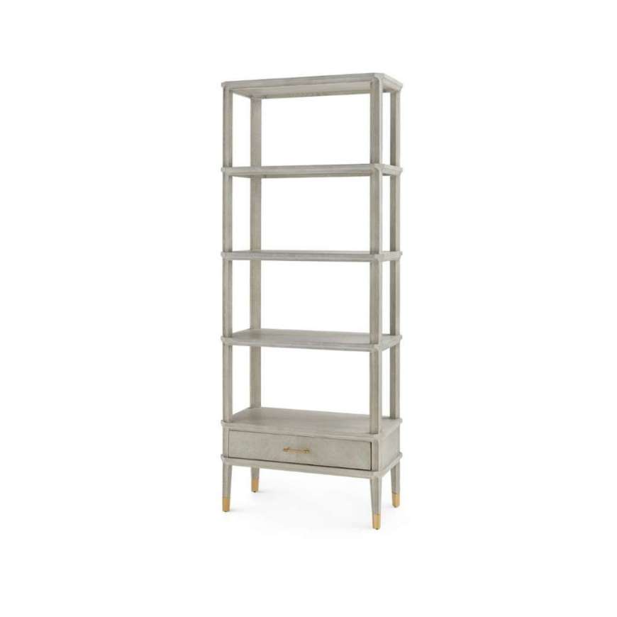 Picture of BERTRAM ETAGERE, SOFT GRAY