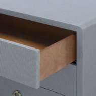 Picture of BRYANT LINEN EXTRA WIDE LARGE 6-DRAWER, WINTER GRAY
