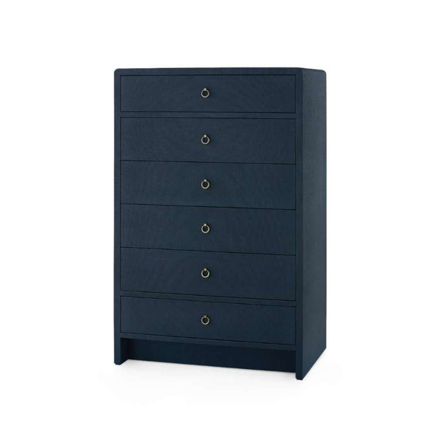 Picture of BRYANT TALL 6-DRAWER, BLUE STEEL