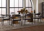 Picture of DANISH ARMCHAIR, JET BLACK